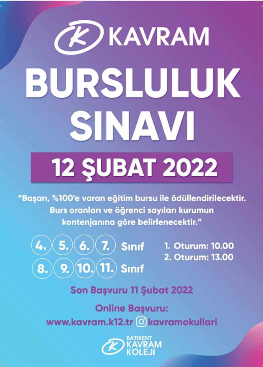 12 ŞUBAT 2022 BURSLULUK SINAVI